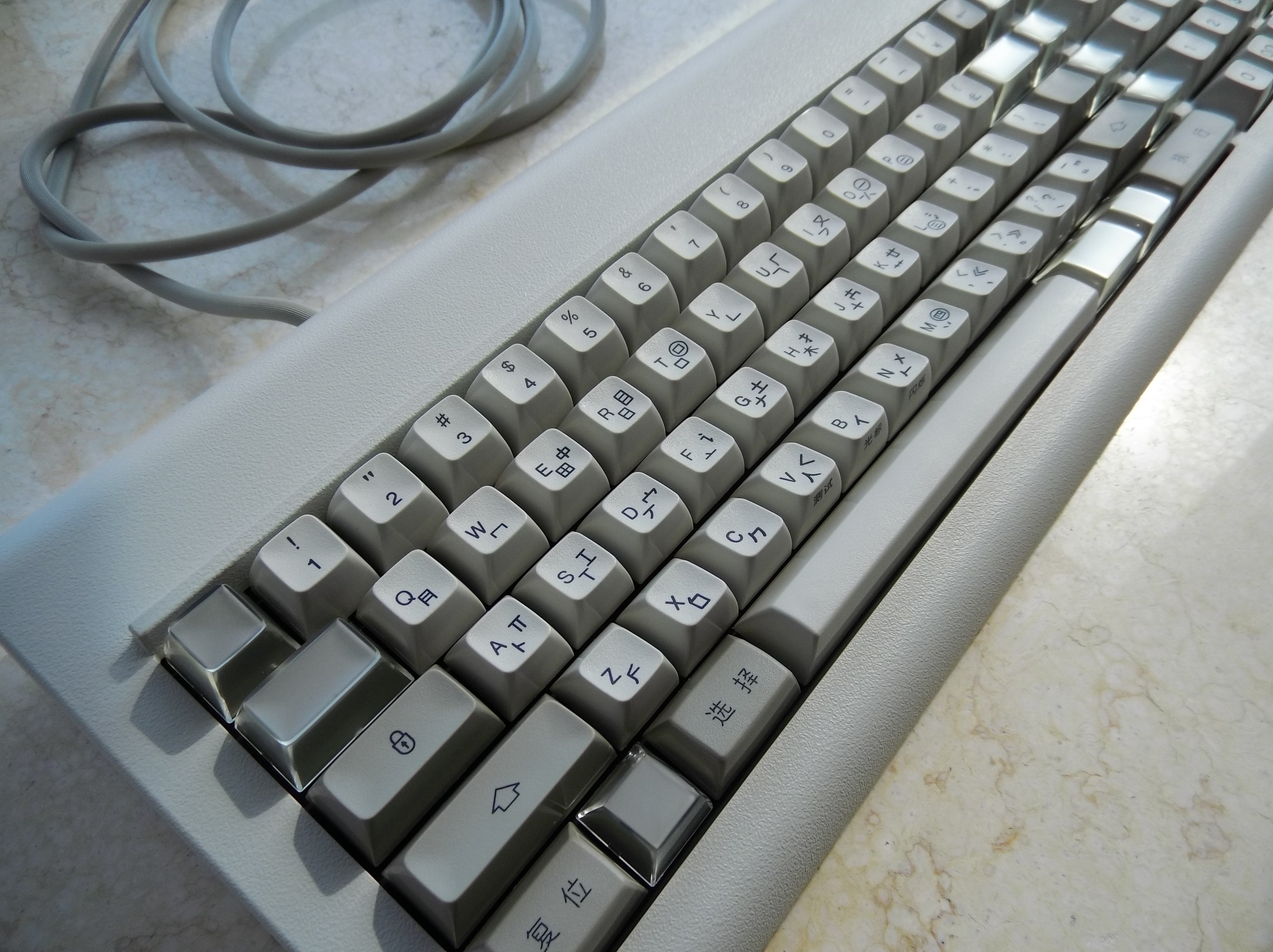 古董键盘开箱ibm4704pingmaster