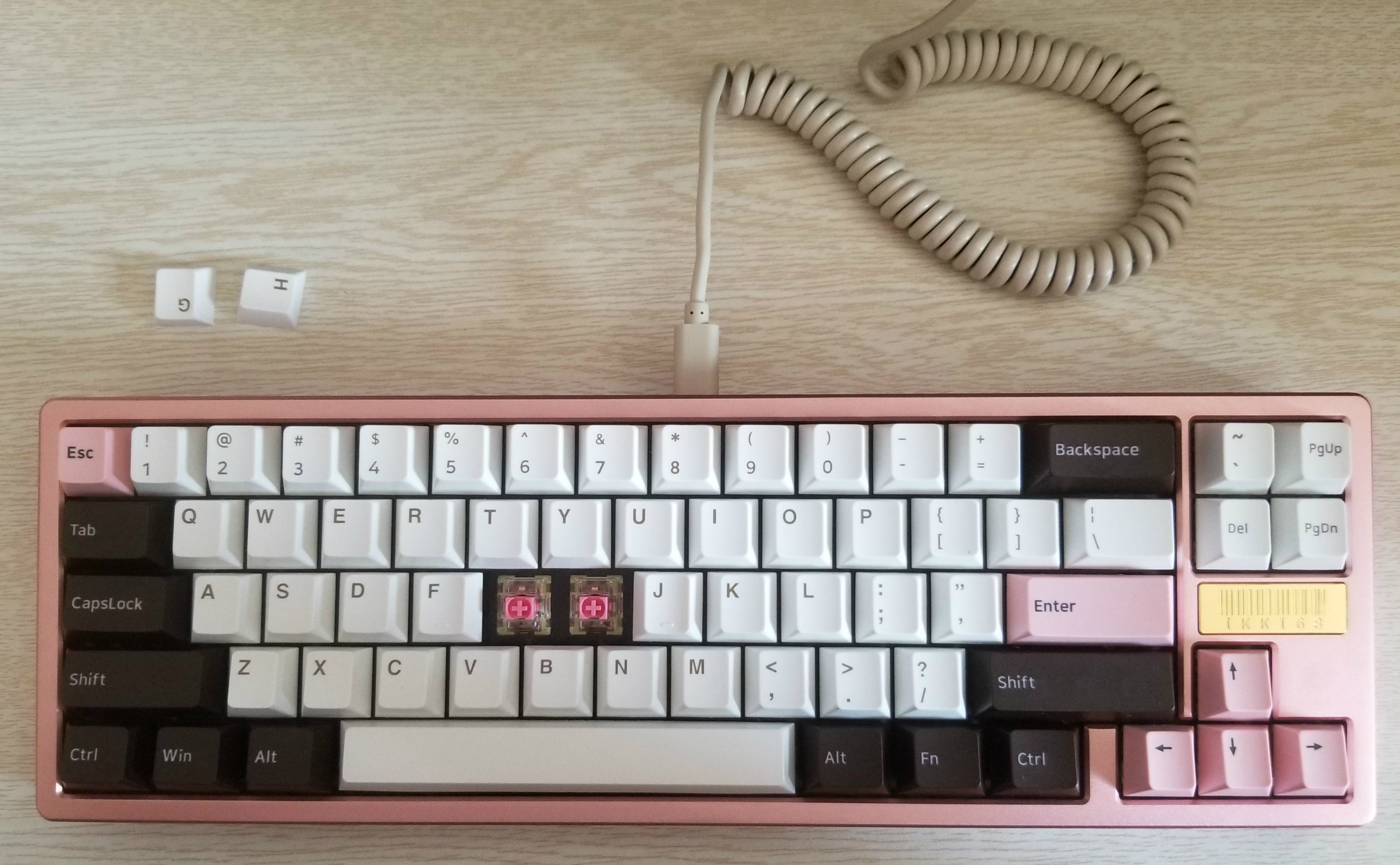 萌新团购的第一把客制化键盘ikki68