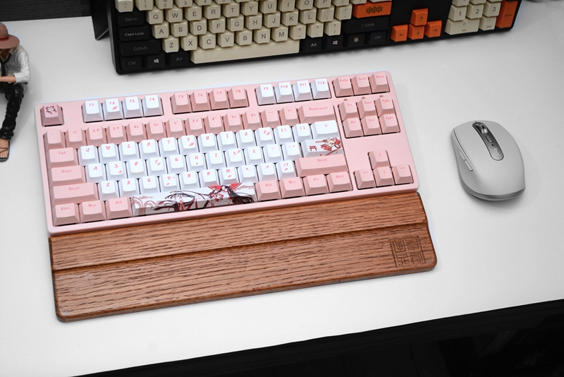 Ikbc白无垢樱花机械键盘开箱 Zfrontier 装备前线