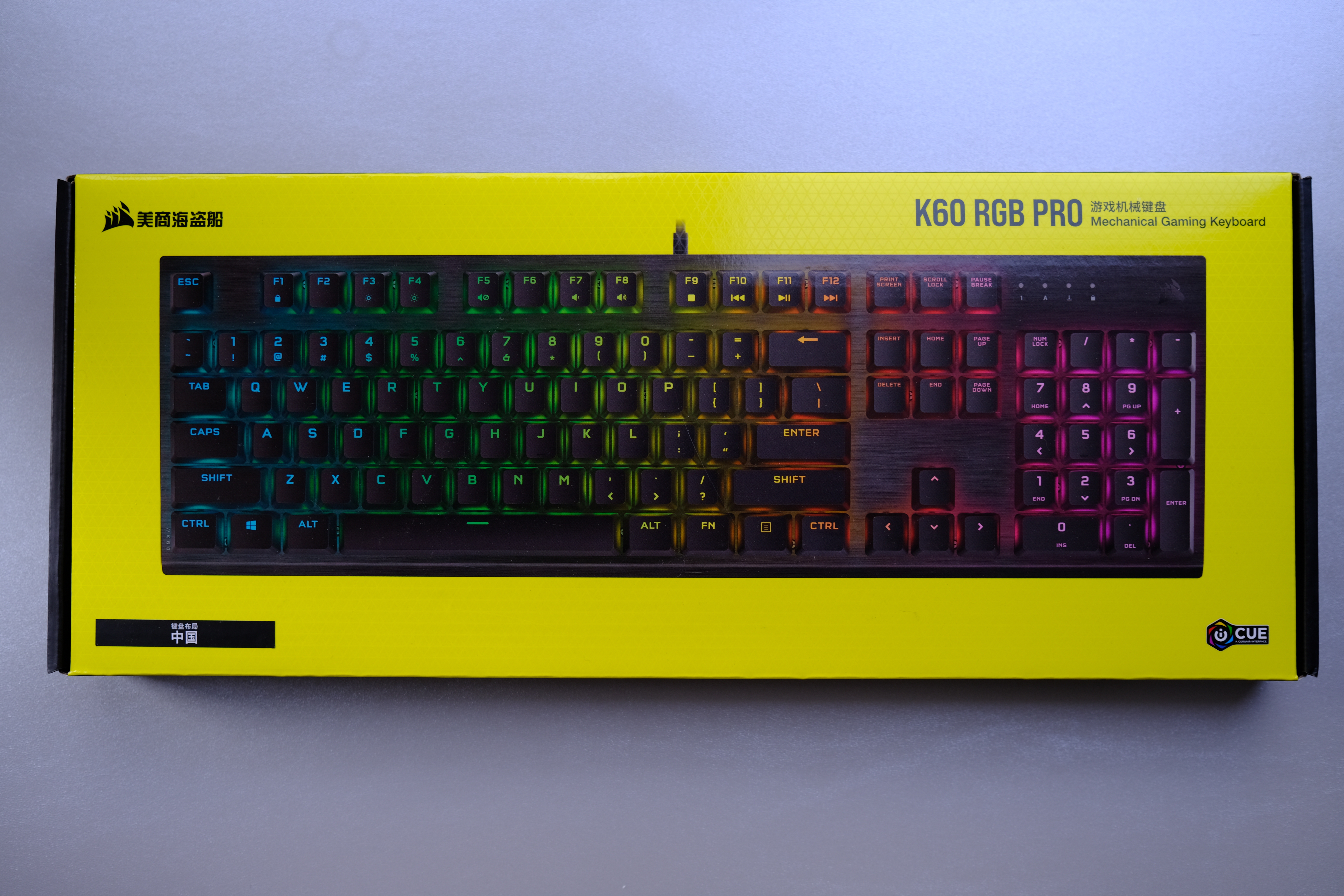 海盗船k60rgbprorgb量产新选择