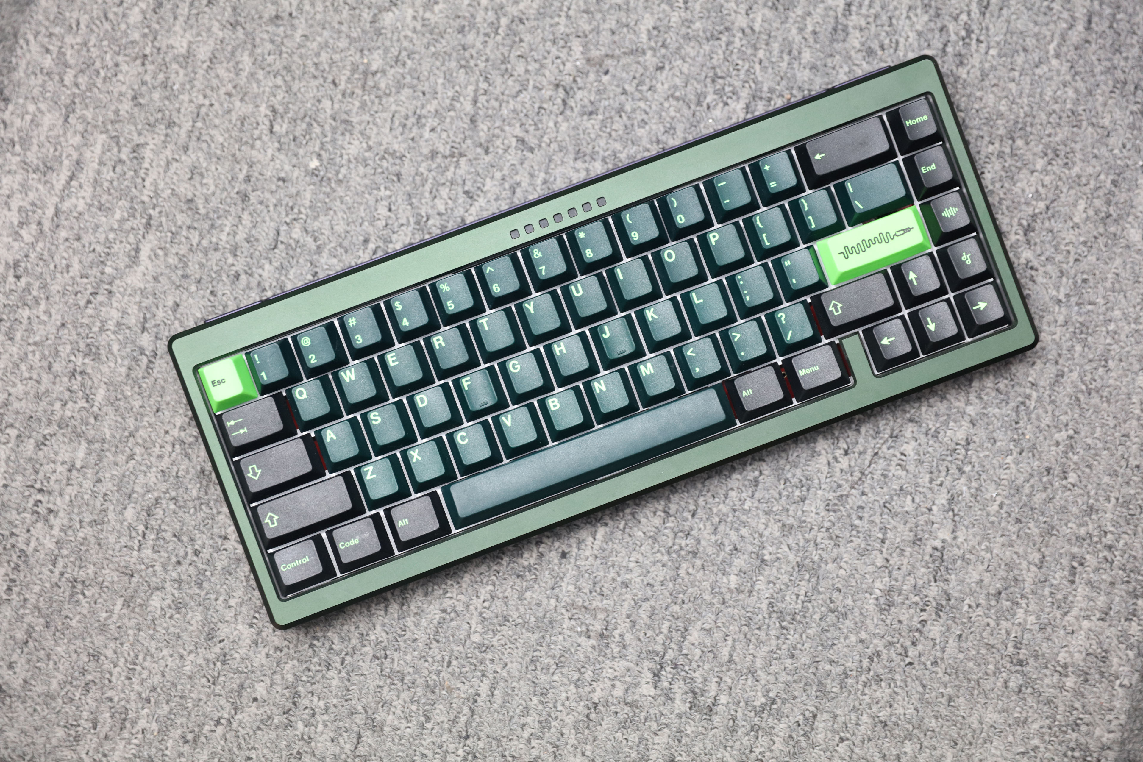 hacking[静电容和机械双内胆]60%hhkb佩列 - matrix falconkbdfans