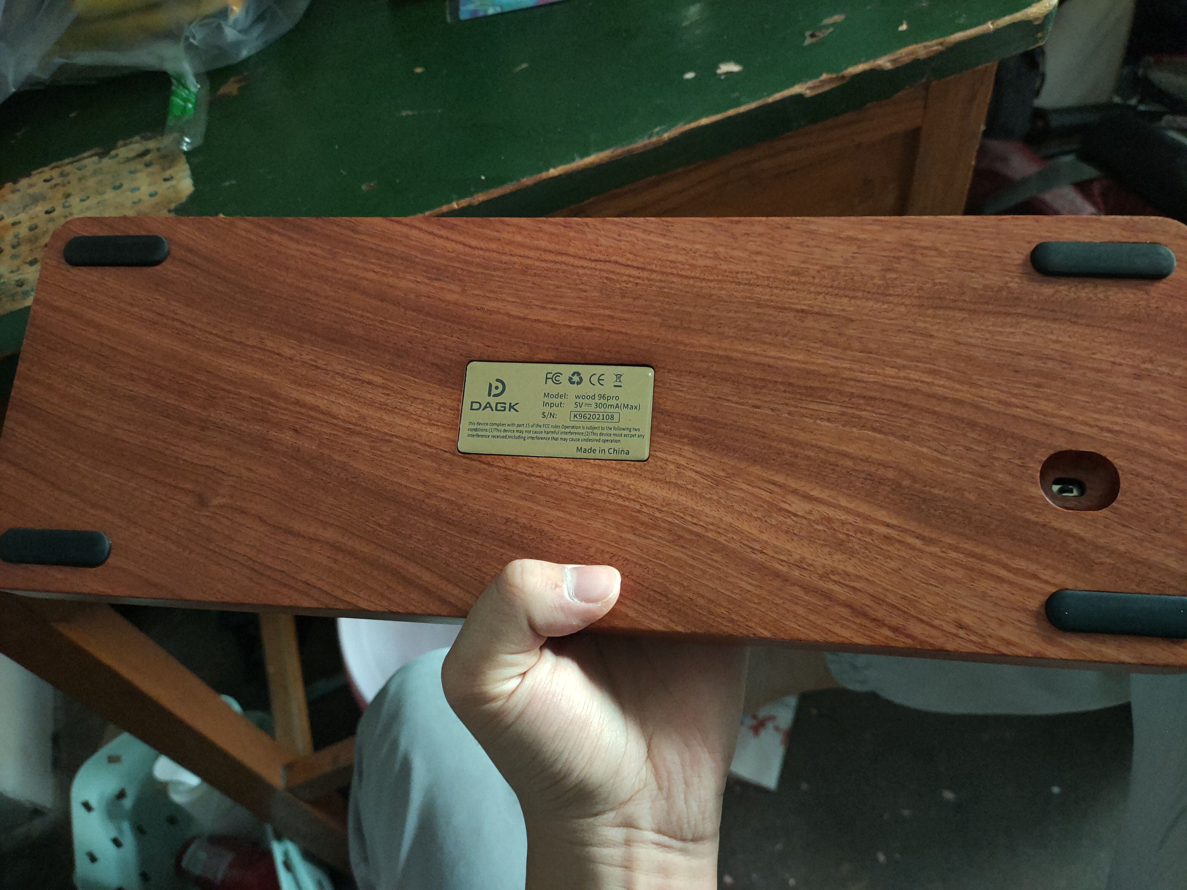 DAGK的木壳96，配猫猫头的彼岸花键帽，还不错- zFrontier 装备前线