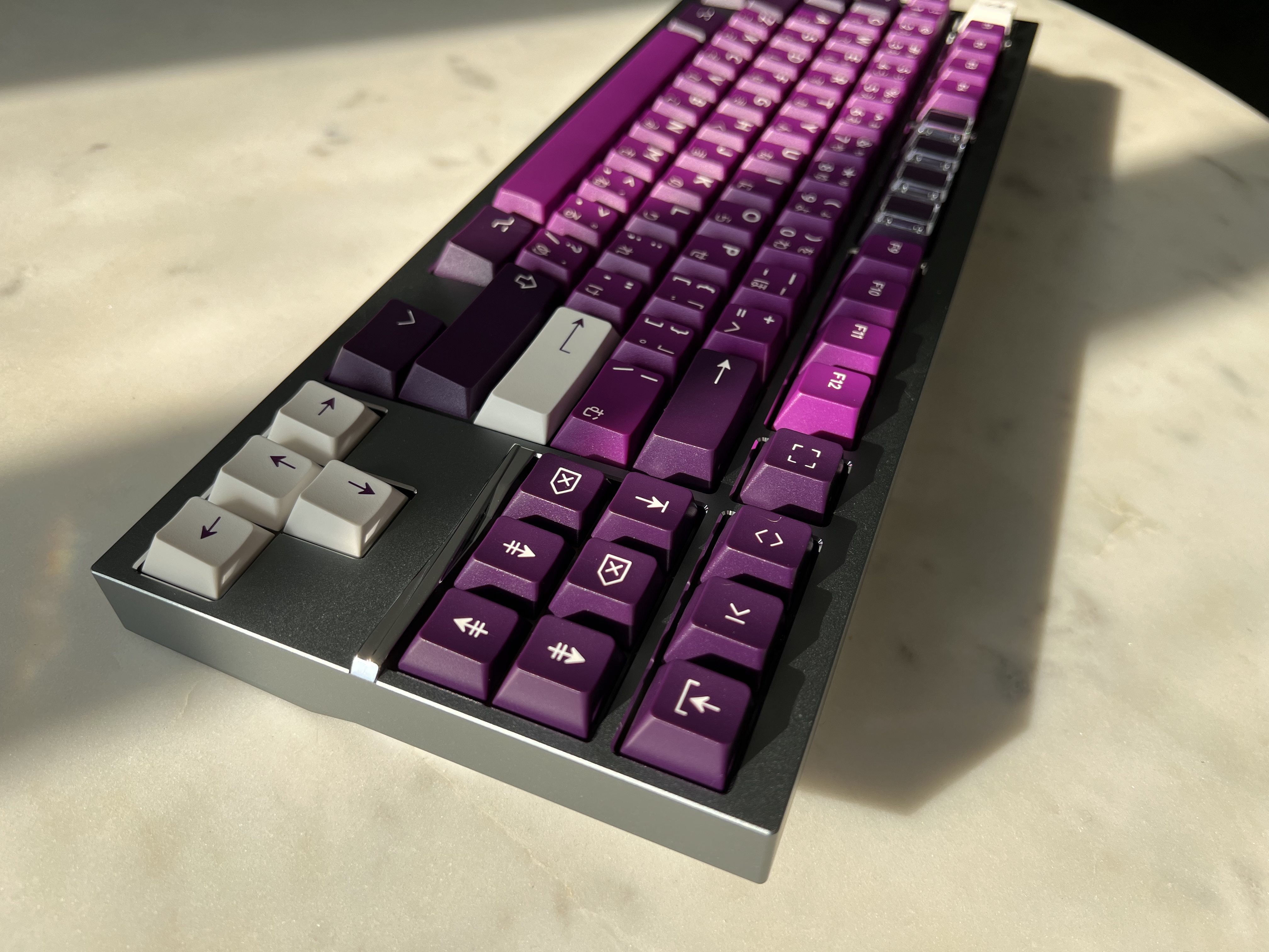 Haven TKL 枪灰高光\PBTFans Purpurite - zFrontier 装备前线