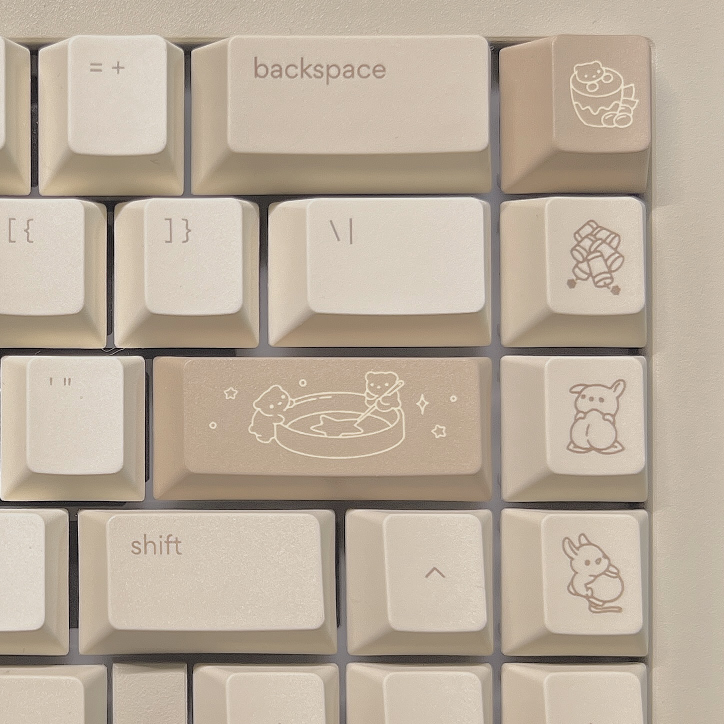 一块燕麦奶砖 Harpe65 x osume dalgona x osume year of the rabbit 兔年限定终于到了！赶紧组上 ...