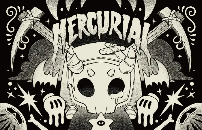 原创新IP/抽奖】LOBO外设新系列IP Mercurial.幽鬼手工个性键帽