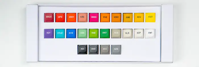 A.B.C-Z 混合 集合① GMK ABS/PBT 标准色卡及ABS 特殊色卡键帽- zFrontier 装备前线