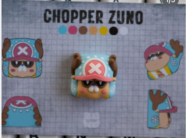GB）Zuno studio个性键帽Zuno cat—Chopper开团- zFrontier 装备前线