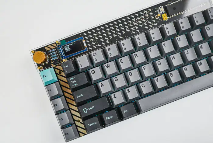 Lele76 Y2K x MT3 Cyber 热插拔客制化机械键盘- zFrontier 装备前线