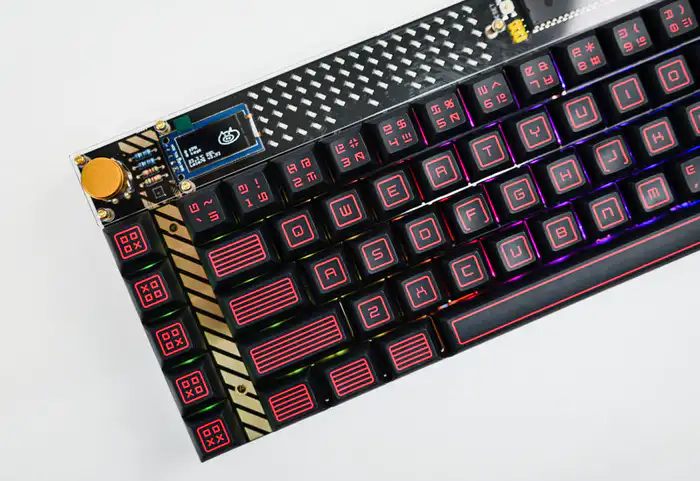 Lele76 Y2K x MT3 Cyber 热插拔客制化机械键盘- zFrontier 装备前线