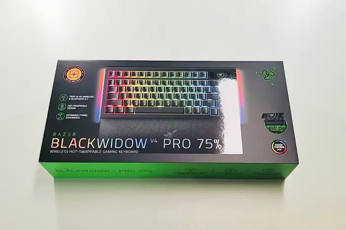 雷蛇黑寡妇V4PRO75%键盘简单开箱加分享省心改造- zFrontier 装备前线