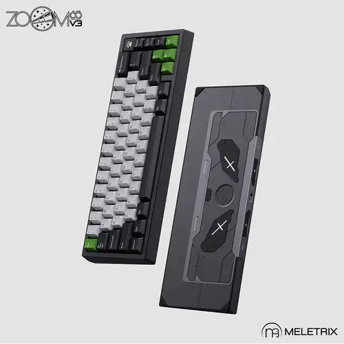 参考 Meletrix Zoom65 V3 熊猫款客制化机械键盘套件- zFrontier 装备前线