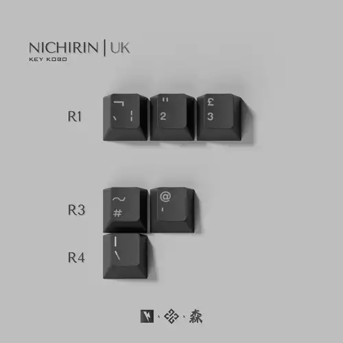 KeyKobo 键工坊Nichirin 日轮ABS 二色键帽- zFrontier 装备前线
