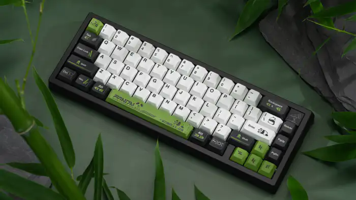 Meletrix Zoom65 V3 熊猫款客制化机械键盘套件- zFrontier 装备前线