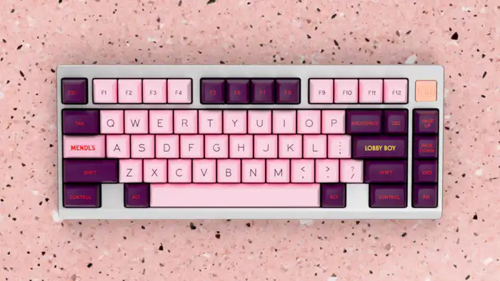 SP SA Grand Budapest キーキャップ SP SA Grand Budapest 布达佩斯大饭店R2 ABS 二色键帽- zFrontier 装备前线
