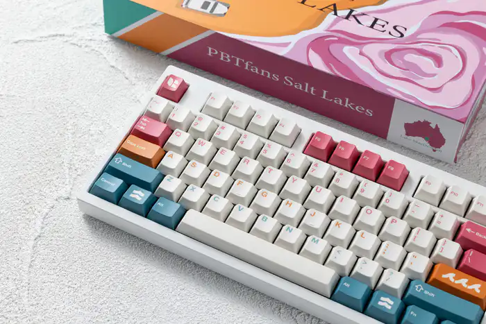 现货」PBTfans Salt Lakes盐湖键帽- zFrontier 装备前线