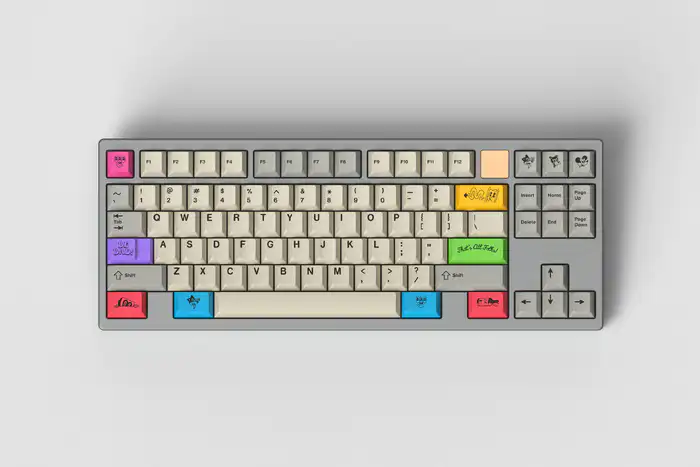 TGR Jane v3 Rubrehose 橡皮管特别版机械键盘套件- zFrontier 装备前线