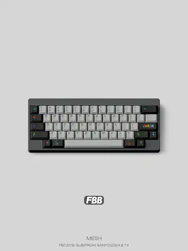 GB】FBB化石|黑白灰|半透琥珀PC|混色|极简- zFrontier 装备前线