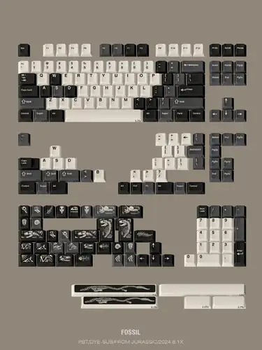 GB】FBB化石|黑白灰|半透琥珀PC|混色|极简- zFrontier 装备前线