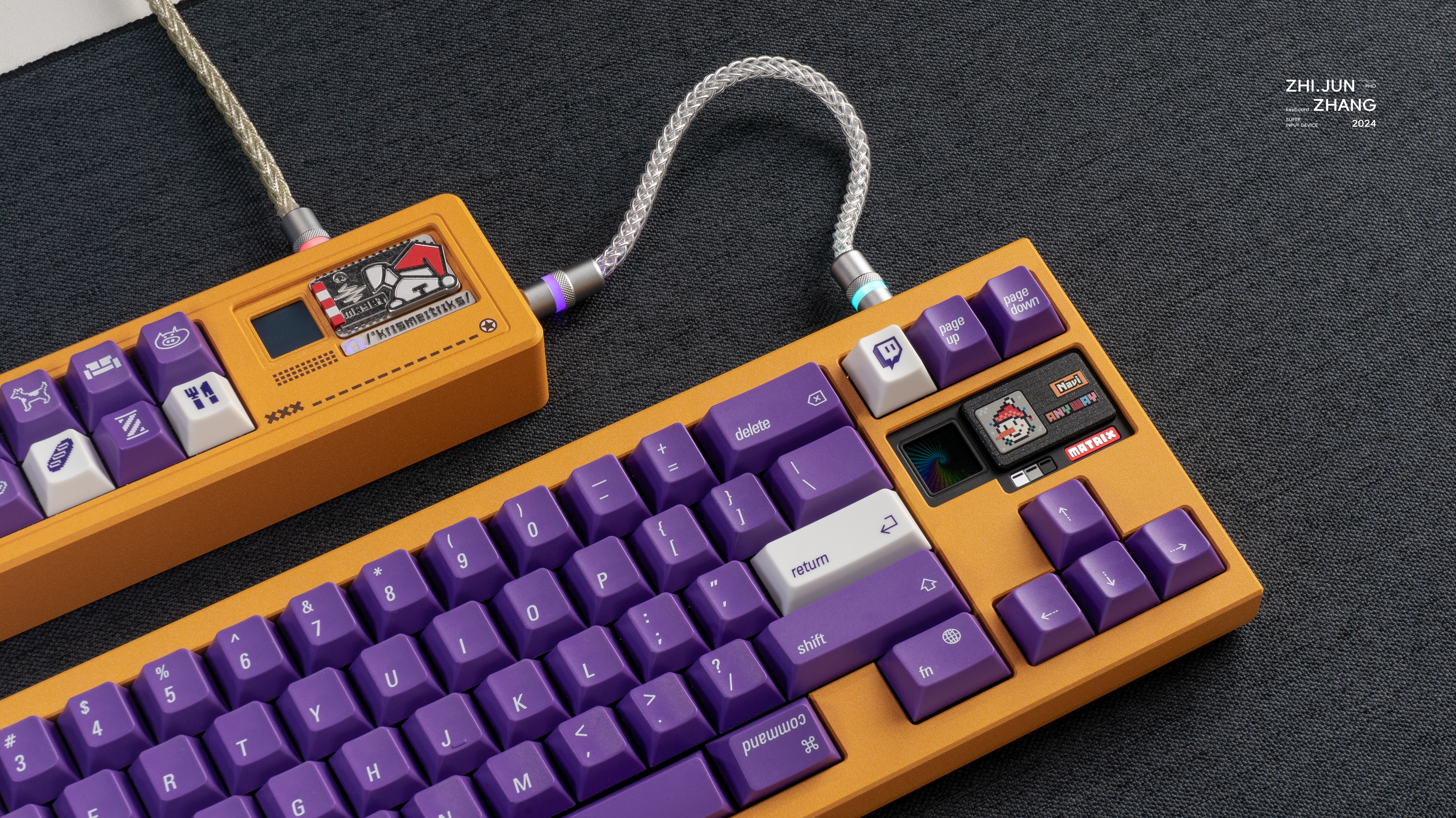 Matrix Navi70 Navi Xmas葵花黄 圣诞套装 | BLACKeys 黄金轴 - zFrontier 装备前线