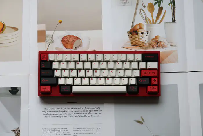 Kibou Rio65 WKL + KeyKobo 支配恶魔 AFK Club x Key Kobo 支配恶魔ABS