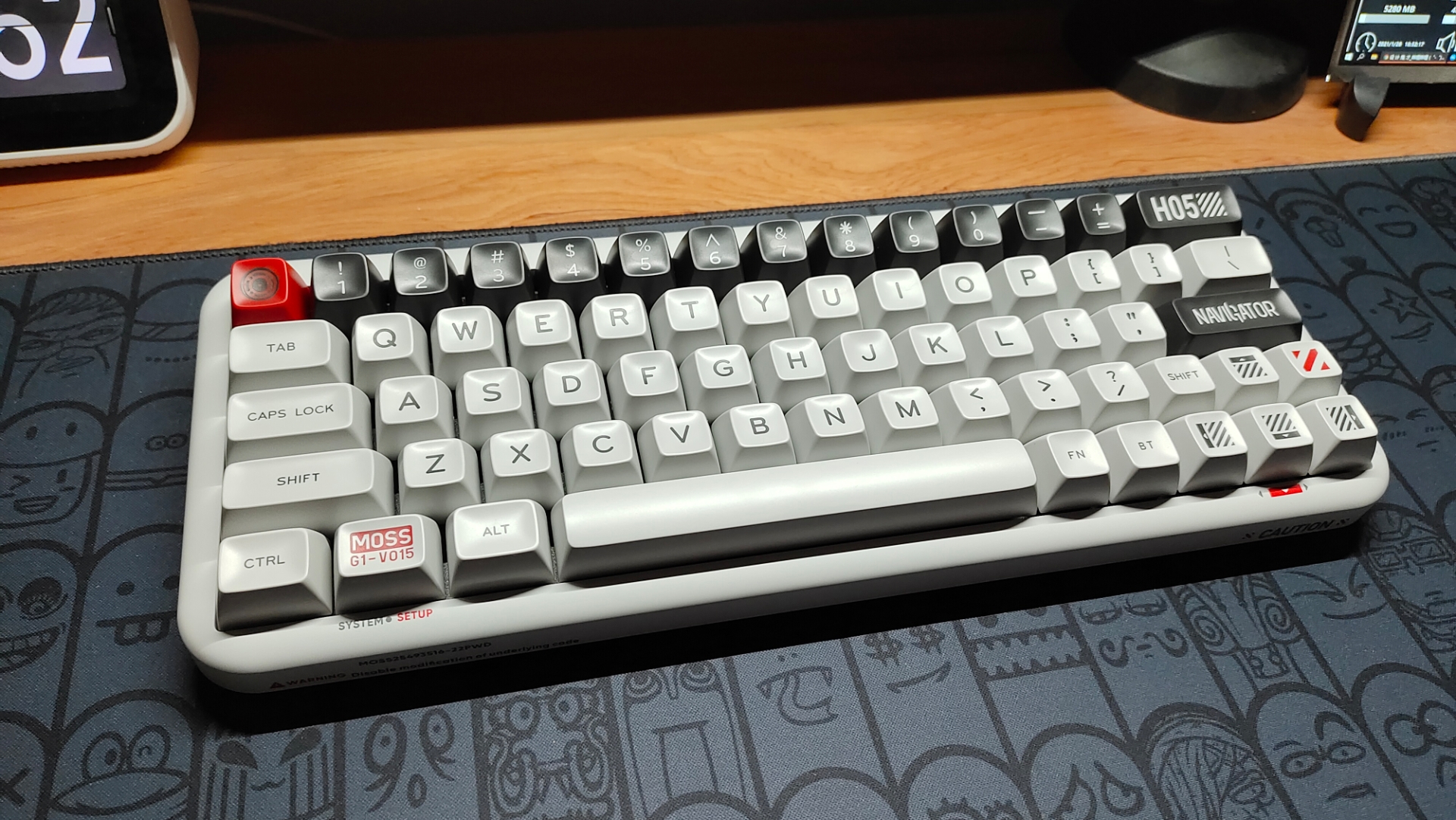 mojo60流浪地球红轴版本仅拆盒子什么的都在