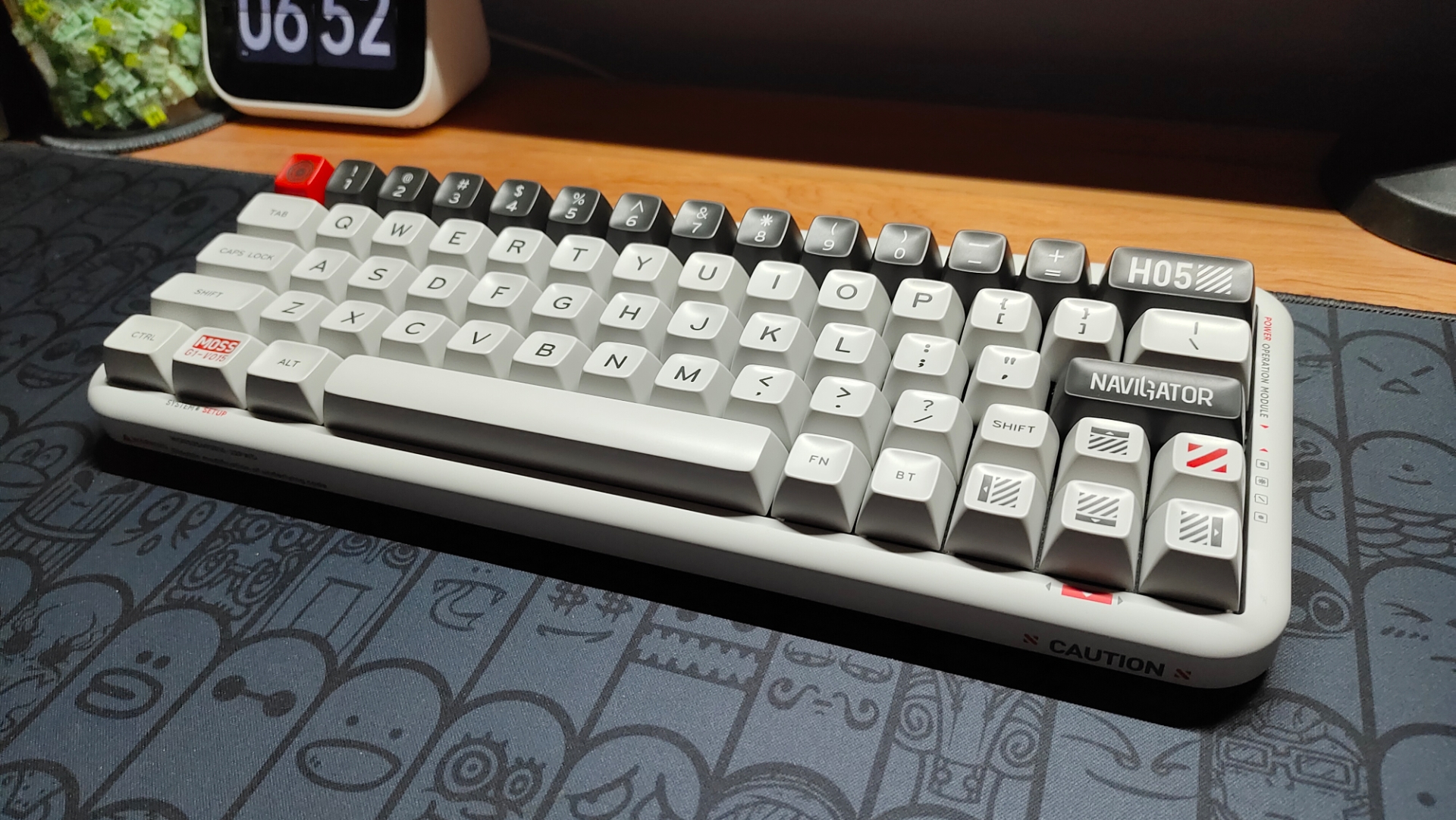 mojo60流浪地球红轴版本仅拆盒子什么的都在