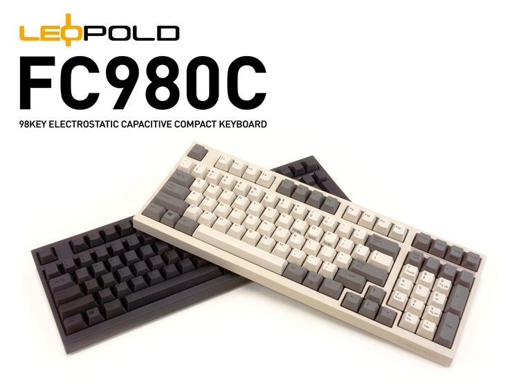 Leopold 利奥博德FC980C 静电容键盘- zFrontier 装备前线