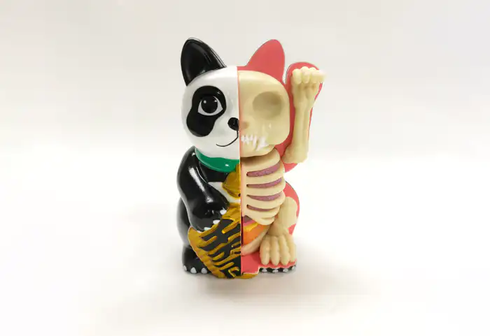 熊猫様×4 4D Master 4寸小号熊猫款招财猫- zFrontier 装备前线