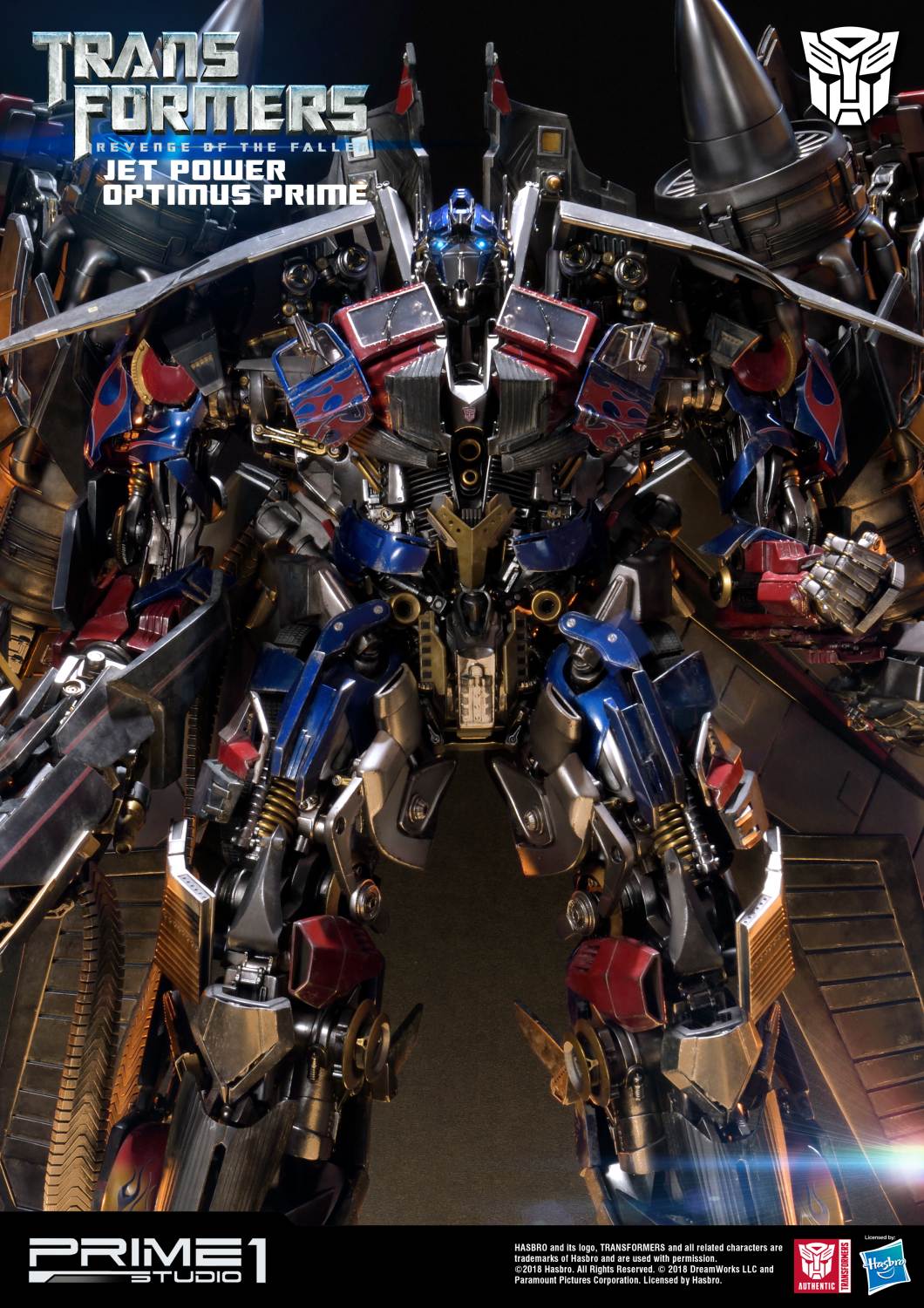 prime 1 studio 37寸 电影《变形金刚2》- 擎天柱天火合体普通版 - z