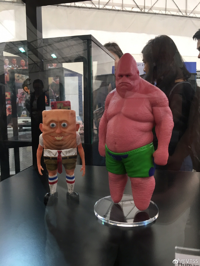 vtsstoys真人版海绵宝宝