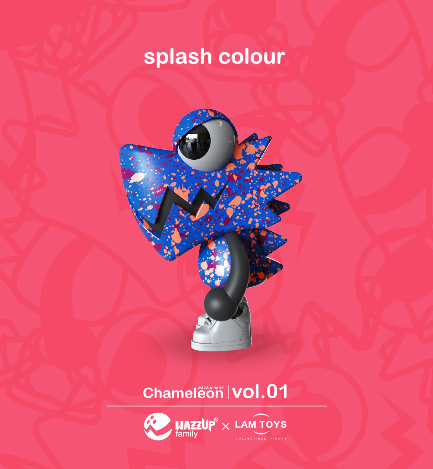lamtoys wazzupbaby-chameleon变色龙盲盒1.0 - zfrontier 装备前线