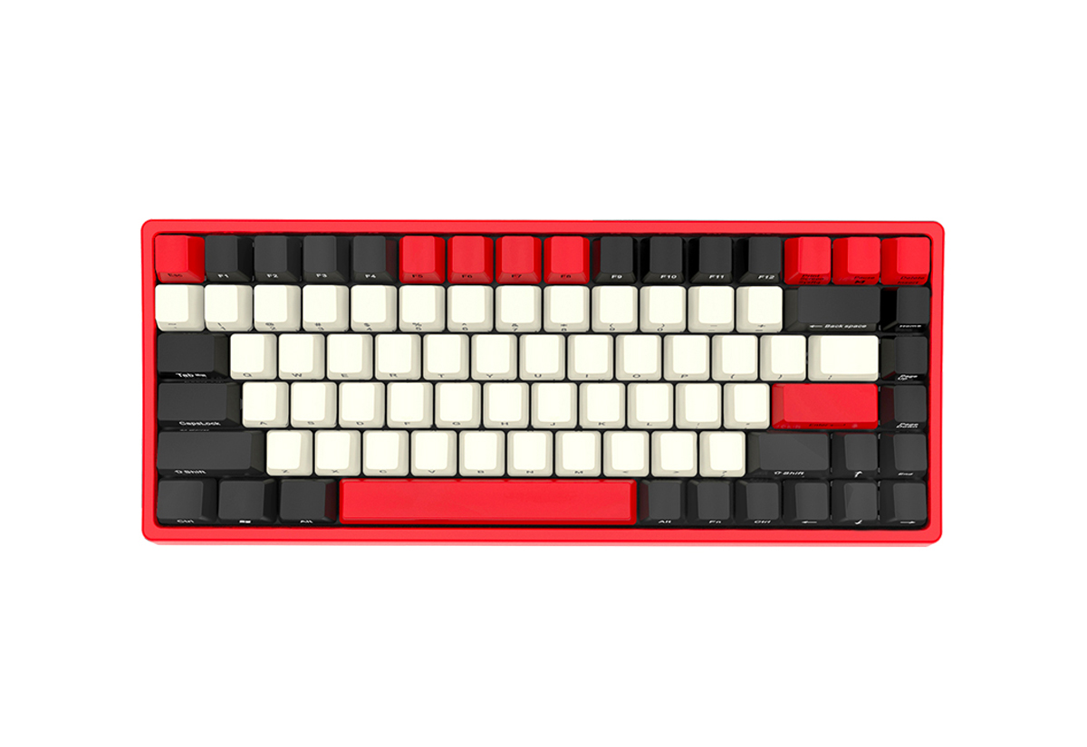 凯酷Keycool 84键赤焰红版蓝牙双模机械键盘- zFrontier 装备前线
