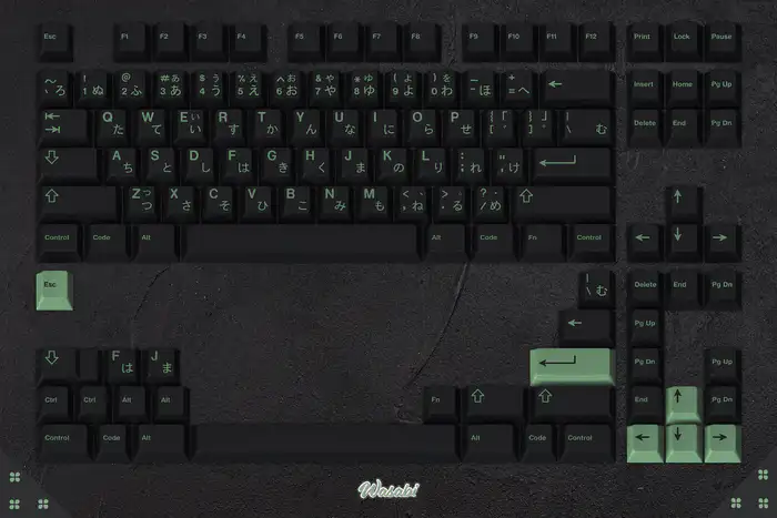 GMK Wasabi 山葵- zFrontier 装备前线