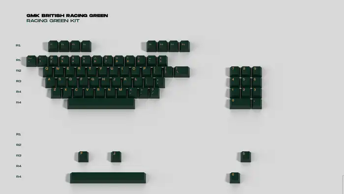 GMK British Racing Green 英国赛车绿- zFrontier 装备前线 GMK British Racing Green 英国赛车绿- zFrontier 装备前线