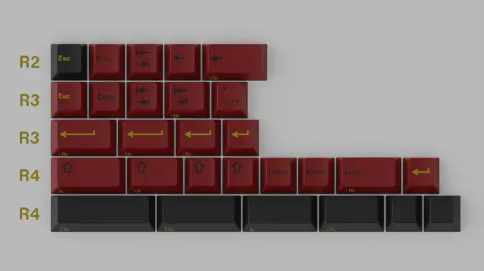 gmk higanbana / Novelties ほぼ未使用 GMK Higanbana 彼岸花- zFrontier 装备前线