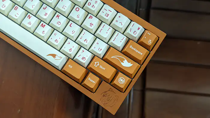 鐔鑑賞 百鐔 1・2 特装版 狼与香辛料｜Horo 60｜MX2A橙｜GMK Harvest - zFrontier 装备前线